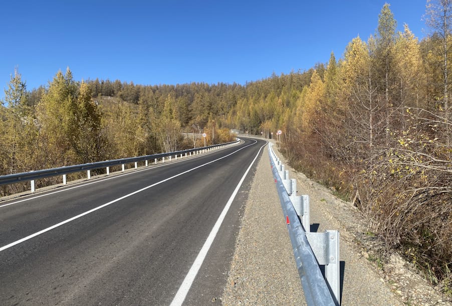 В Республике Алтай досрочно введен в эксплуатацию участок дороги через перевал Чакыр