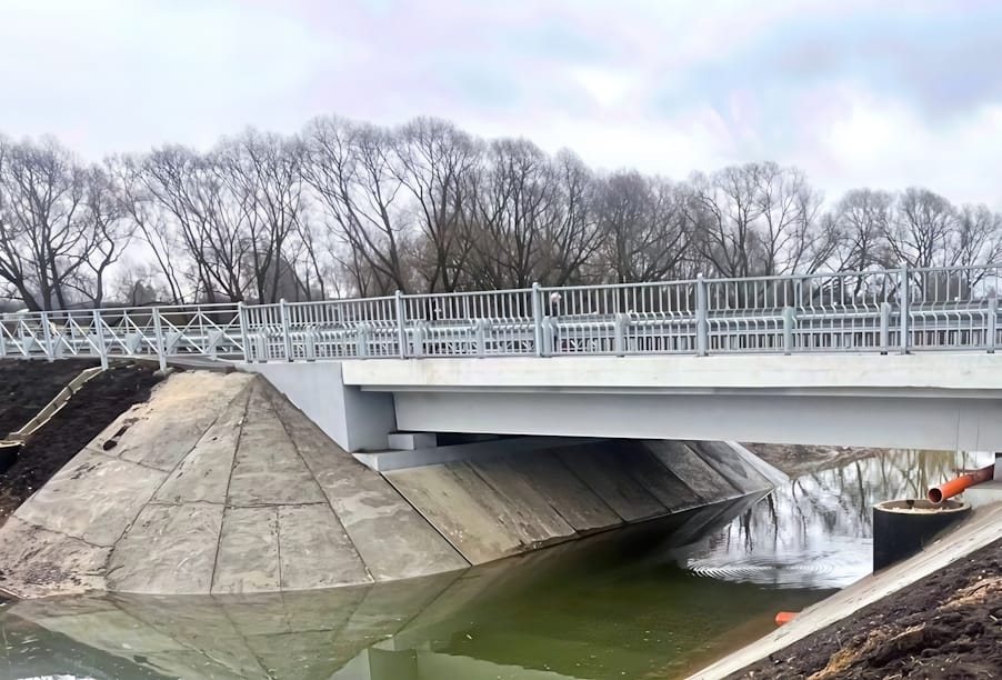 Владимирская область: в Суздальском районе отремонтирован мост через Бакалейку